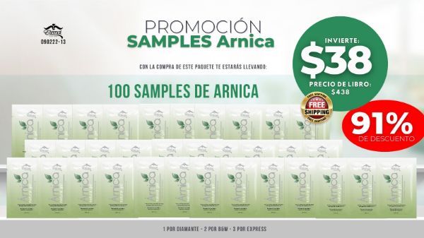 Imagen de Promo 090222-13 (D) #1: Arnica Samples