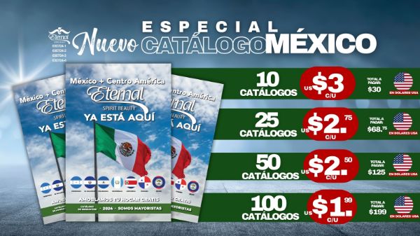 Imagen de Promocion 030724-1 Nuevos Catalogos Mexico y Centro America (10 Unidades)