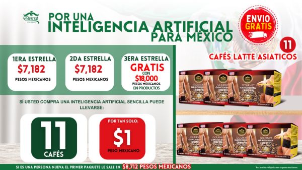 Imagen de Promocion 030824-3 (3 E) Incentivo Inteligencia Artificial Sencilla para Mexico