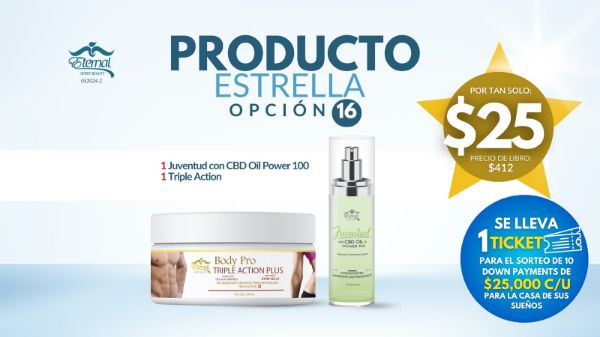 Imagen de Promocion 052024-2 (1 D) Producto Estrella Opcion #16 (Juventud y Triple Action)