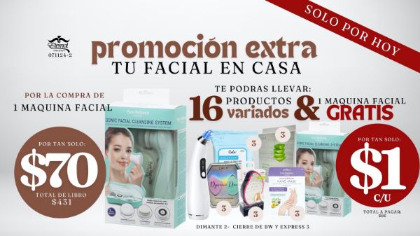 Imagen de Promocion 071124-2 (2 D): Especial Extra - Tu Facial en Casa