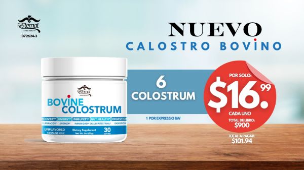 Imagen de Promocion 072624-3 (1 E): 6 Colostro Bovino