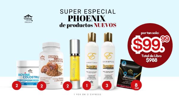 Imagen de Promocion 090224-6 (1E): Super Especial Phoenix Productos Nuevos