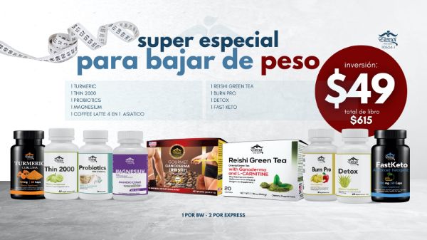 Imagen de Promocion 110524-1 (2 E): Especial para Bajar de Peso