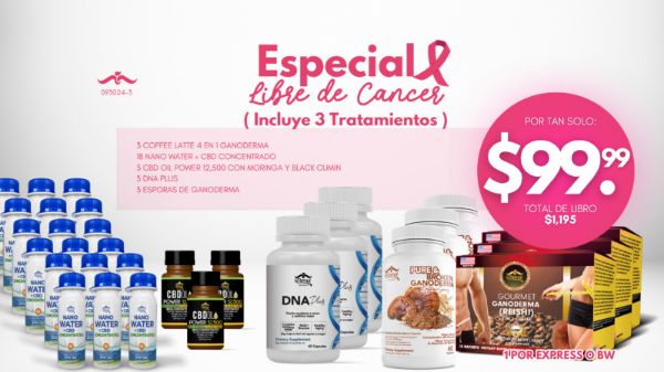 Imagen de Promocion 093024-3 (1 E): Especial Libre de Cancer (USA)