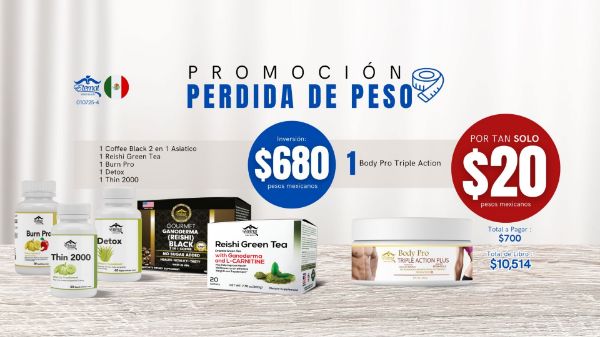 Imagen de Promocion 010725-4 (1 E): Especial Perdida de Peso (Mexico)