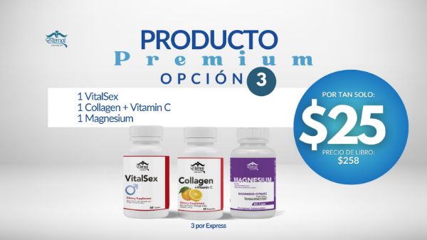 Imagen de Promocion 072123-5 (3 E): Producto Estrella Opcion #3 (Suplementos)