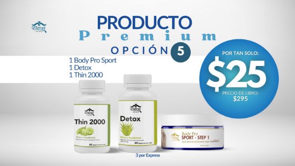 Imagen de Promocion 072123-7 (3 E): Producto Estrella Opcion #5 (Perdida de Peso)