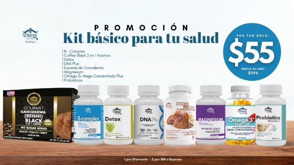 Imagen de Promocion 011625-6 (1 D): Promocion Kit Basico para tu Salud