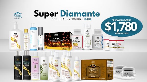 Imagen de Super Paquete Diamante 011625-6 $1780 en productos