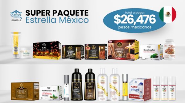 Imagen de Super Paquete Estrella Mexico 011625-7 Recompra $26476 MXN