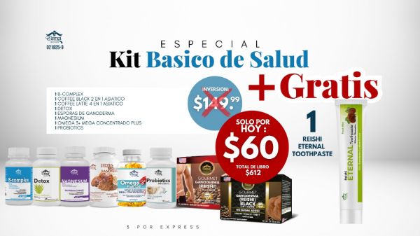 Imagen de Promocion 021825-9 (3 E): Kit Basico de Salud