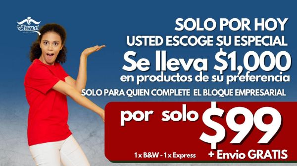 Imagen de Promocion 022425-3 (1 E): Especial a ESCOGER $1000 en productos