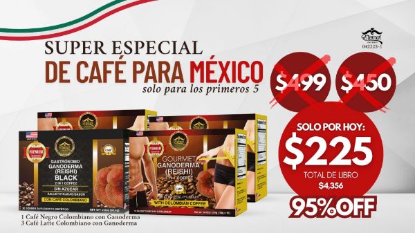 Imagen de Promocion 042225-1 (1 E): Promocion Cafe para Mexico (4 Cafes)