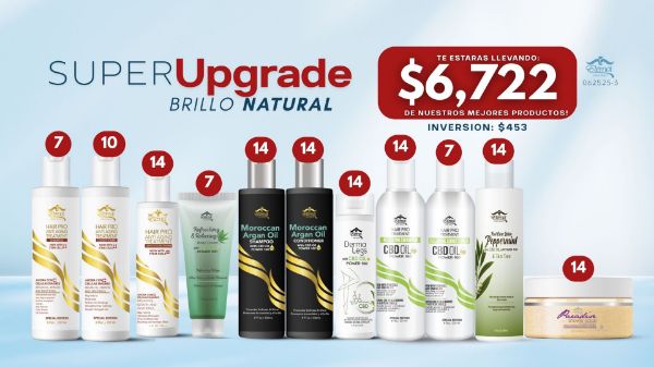 Imagen de Super Paquete Upgrade Recompra 062525-3 Brillo Natural $6722 