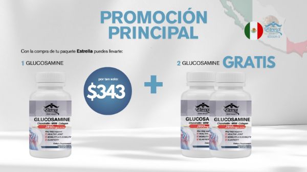 Imagen de Promocion 102325-2 (1 E): Glucosamine Mexico