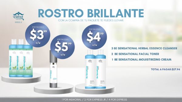 Imagen de Promocion 101025-2 (4 E): Rostro Brillante
